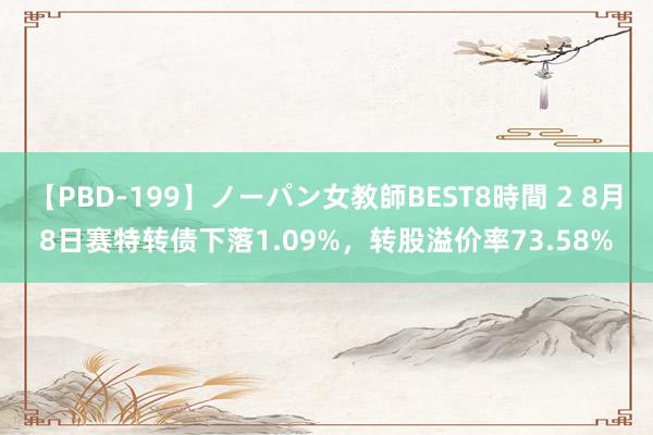 【PBD-199】ノーパン女教師BEST8時間 2 8月8日赛特转债下落1.09%，转股溢价率73.58%