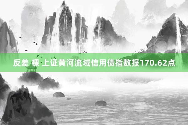 反差 裸 上证黄河流域信用债指数报170.62点